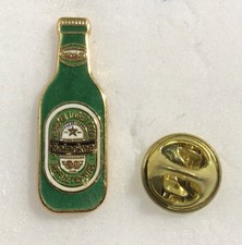PIN’S - BIÈRE - HEINEKEN - BOUTEILLE MÉTAL EMAILLÉ