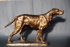 Sculpture animalière chien