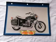 MOTO GUZZI T3 CALIFORNIA FICHE MOTO PASSION ATLAS