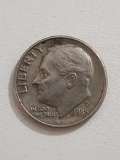 Etats Unis, One Dime, 1985 D