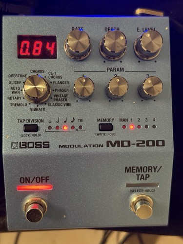 Boss 200 pédale effet - boss, d'effet