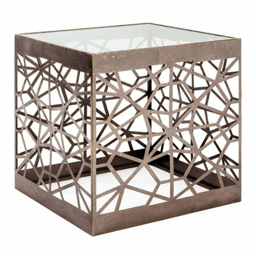 Table appoint carrée en - d'appoint,
