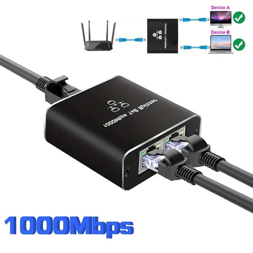 Rj45 gigabit ethernet splitter - rj45,