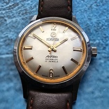 Montre homme vintage Roamer Anfibio à remontage manuel