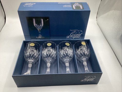Cristal arques wine glasses - cristal,