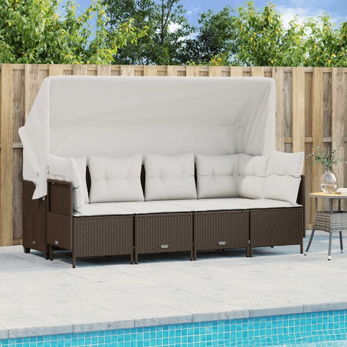 Salon jardin avec coussins - salon,