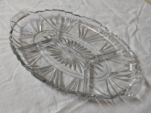 Plat compartiments verre - compartiments,