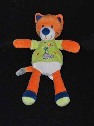 Peluche doudou chat renard