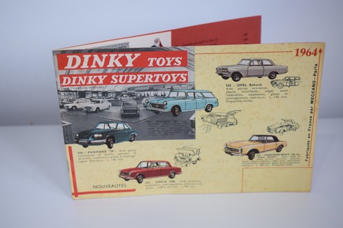 B93 catalogue dépliant dinky - b93,