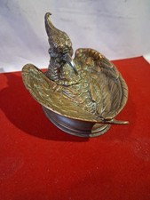 ANCIEN ENCRIER EN BRONZE