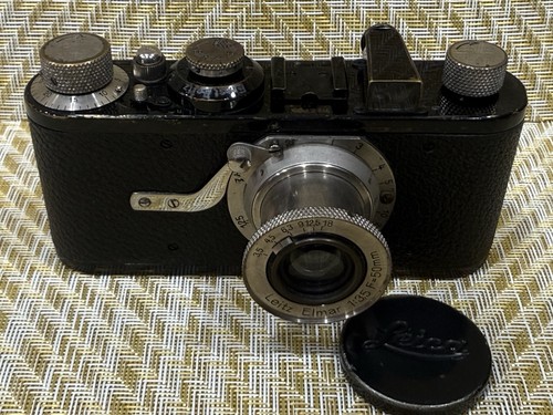 Leica early type with 50mm - with,