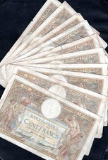 Lot de 10 billets anciens –
