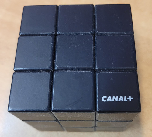 Rubik cube canal très - canal+,