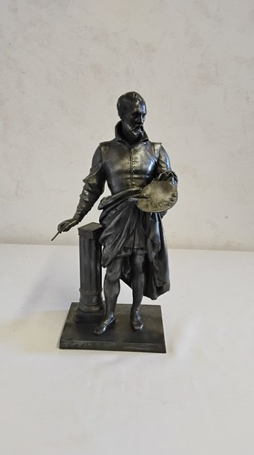 Statuette ancienne régule - statuette,