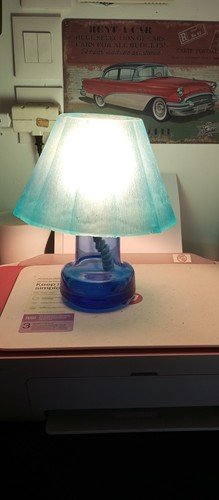 Très belle lampe cristal - belle, en