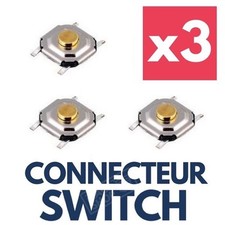 3 Switch Bouton Poussoir