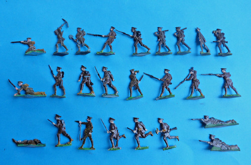 Plats étain zinnfiguren - plats,