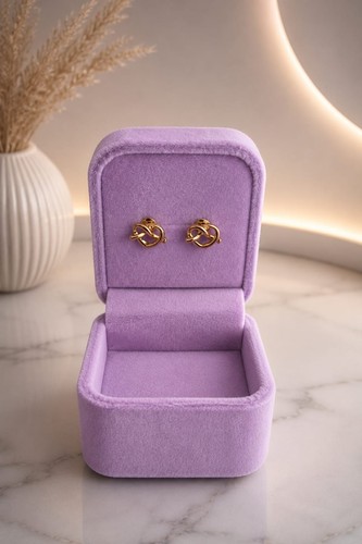 Boucle oreille plaqué or - boucle,