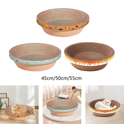 Tapis lit rond gratter - tapis,