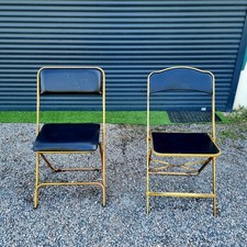 Lot De 2 Chaises Pliables Cuir, Lafuma