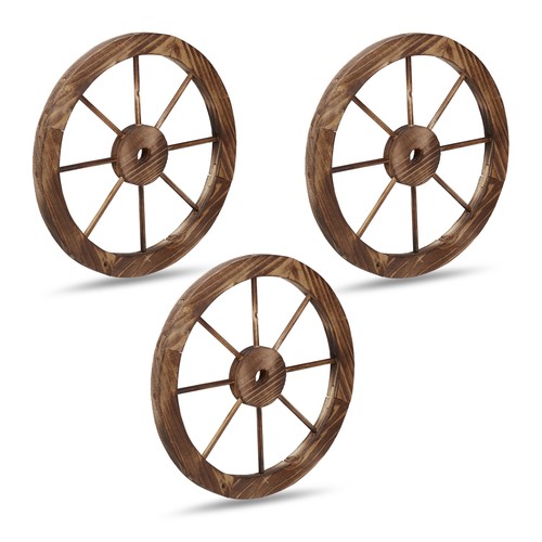 Roue decorative jardin roues