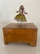 Boîte À Musique Automate Poupee Porcelaine Danseuse des années 30