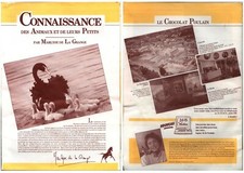 Dossier POULAIN n° 43 "CONNAISSANCE DES ANIMAUX ET DE LEURS PETITS" - incomplet