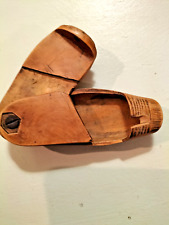 Jolie TABATIERE BOIS type "secouette" forme de sabot - Artisanat 19ème - TBE -