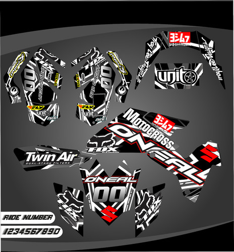 Suzuki ltr 450 graphics - suzuki,