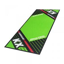 Tapis environnemental Biketek Garage Mat KX noir vert pour moto paddock atelier