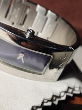 Montre DKNY quartz femme  pile incluse Blue face tank