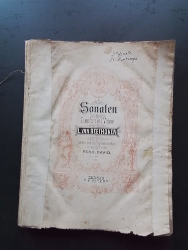 Partition ancienne beethoven - ancienne,