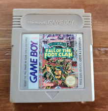 Jeu Gameboy Game boy Teenage Mutant Ninja Turtles Fall Of The Foot Clan FAH