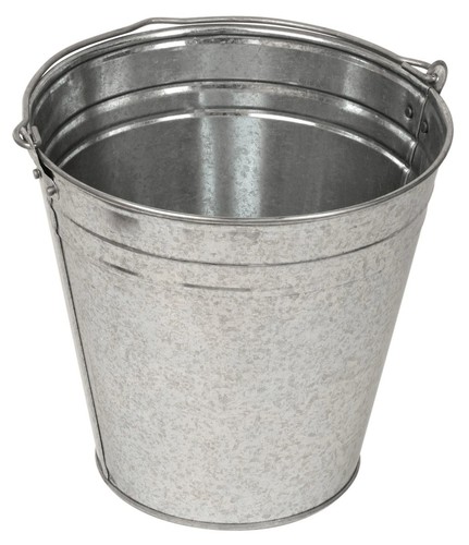 Seau galvanisé 12l - galvanisé, 13a703