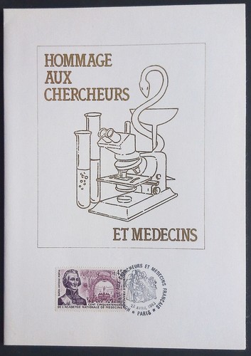 Encart philatélique hommage - philatélique,