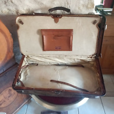 Ancienne Valise En Cuir