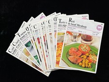 # 38 Fiches de Recettes - doubles feuilles - éd. Edito-Service SA