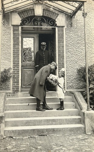 Photo poilu général gouraud - poilu,