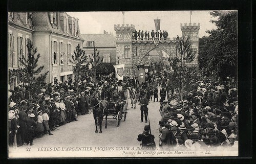 Cpa bourges fetes de - fetes,