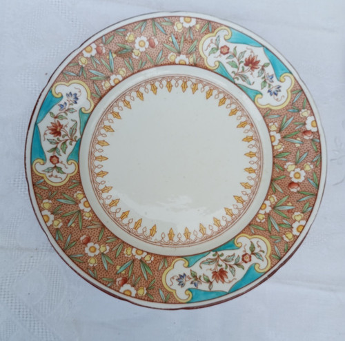 Plat gâteaux porcelaine - plat,