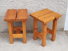 paire tabouret design chalet