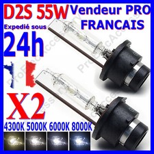 2 X Ampoules Xénon D2S 55W 5000k 6000k 8000K lampe phare HID 