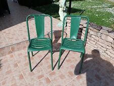 Lot De 2 chaises tolix Industrielles modèle T4 de Xavier Pauchard