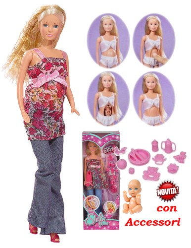 Steffi love poupée enceinte - love,