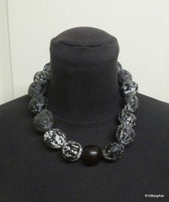 Collier fantaisie perles