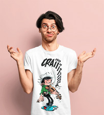 Tee shirt Gaston lagaffe  Humour Toutes Les Tailles Disponibles 
