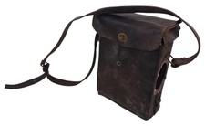 Boite en cuir de téléphone de campagne EE-8 armée française Indochine/Algérie