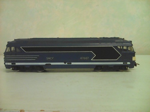 Locomotive 67007 jouef - bb,