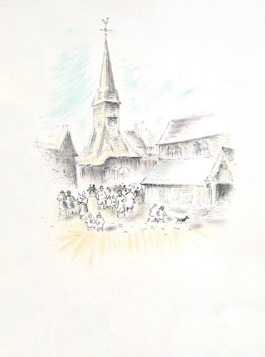 André hambourg lithographie - hambourg,