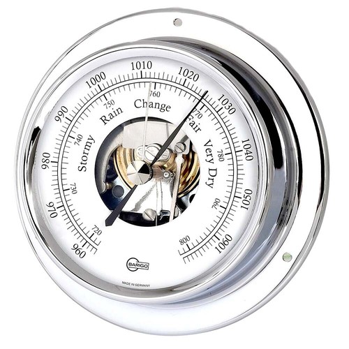 Barigo baromètre chrom tempo - chrom,